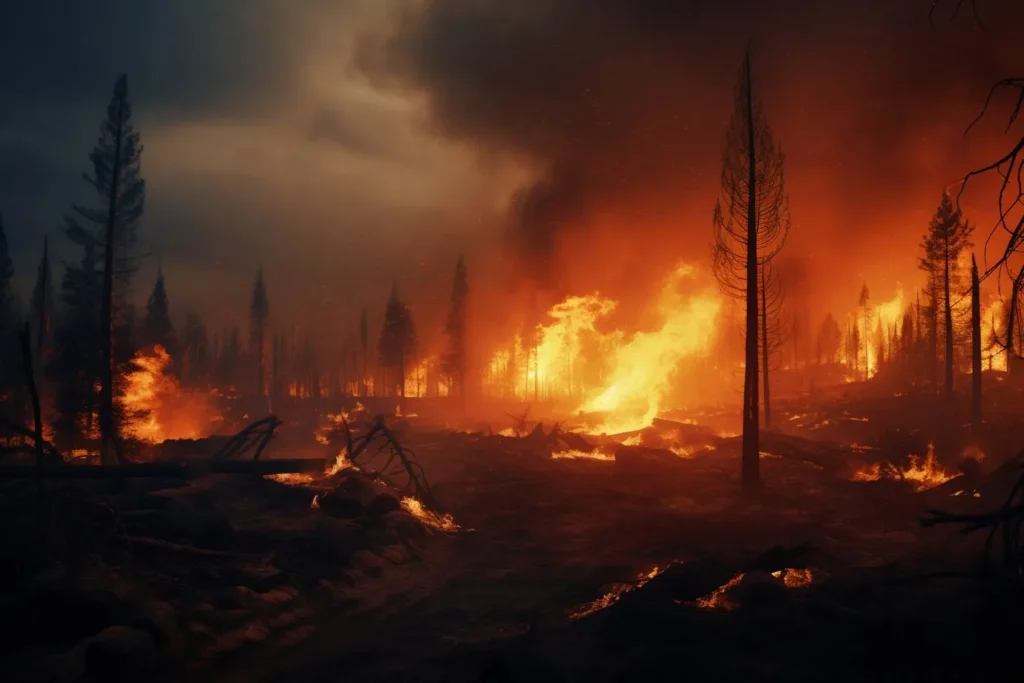 Desastres Naturais, incêndios